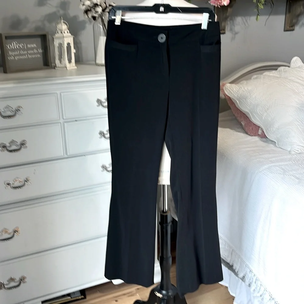 Willi Smith Black Dress Pants Womens 4